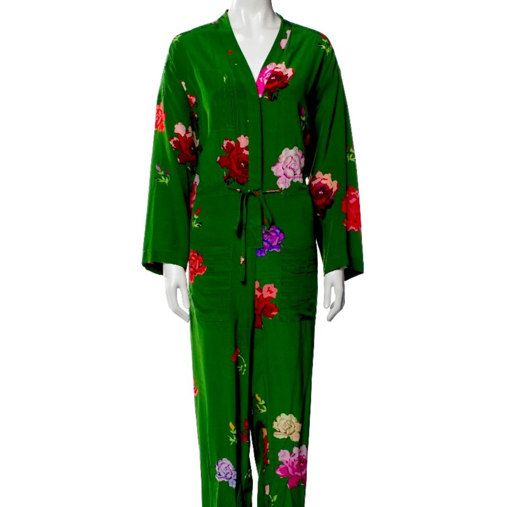 Creatures of Comfort 100% Silk Jumpsuit